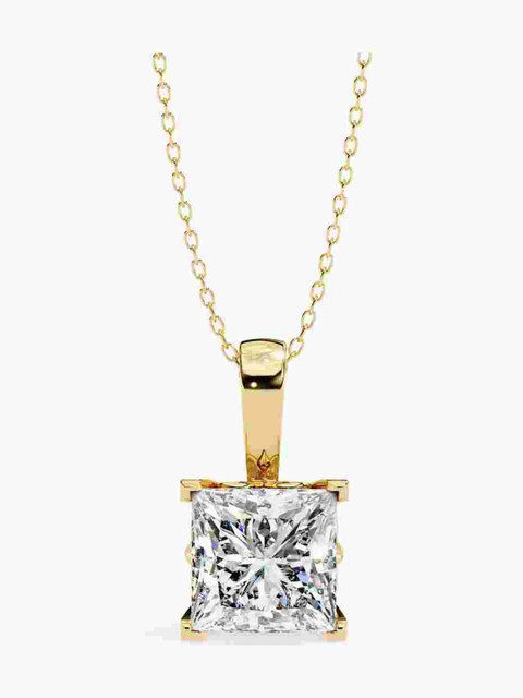 VALANOVA Hallmarked 18k Yellow Gold & Certified Lab Grown Diamond 0.50cts Vsp0005p050