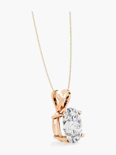 VALANOVA Hallmarked 18k Rose Gold & Certified Lab Grown Diamond 0.75cts Vsp0008v075 - Image 3