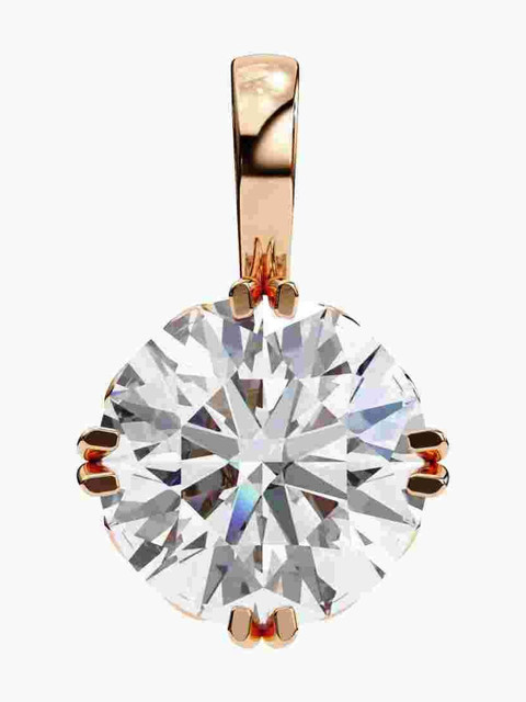 VALANOVA Hallmarked 14k Rose Gold & Certified Lab Grown Diamond 0.75cts Vsp0006r075 - Image 2