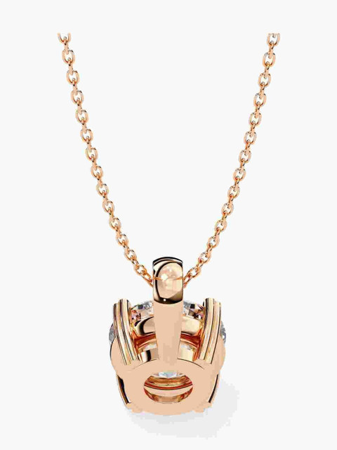 VALANOVA Hallmarked 14k Rose Gold & Certified Lab Grown Diamond 0.75cts Vsp0017r075 - Image 4