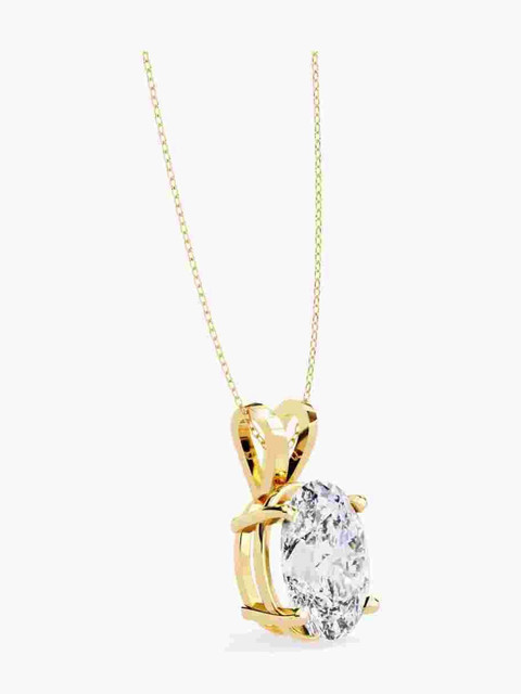 VALANOVA Hallmarked 18k Yellow Gold & Certified Lab Grown Diamond 0.50cts Vsp0008v050 - Image 3