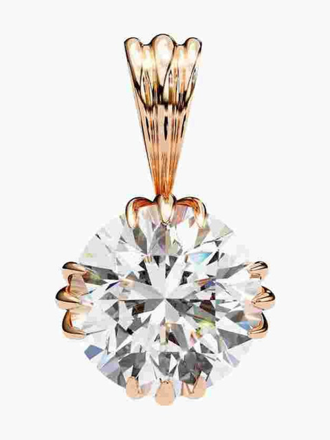 VALANOVA Hallmarked 14k Rose Gold & Certified Lab Grown Diamond 0.25cts Vsp0004r025 - Image 2