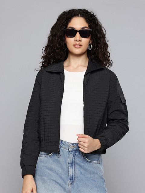 Fort Collins Self-Checked Bomber Jacket