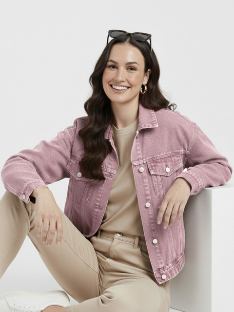 Mast & Harbour Pure Cotton Denim Jacket