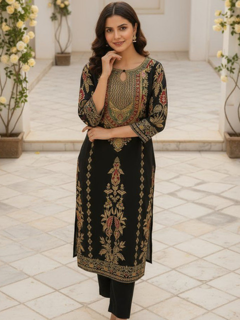 Anouk Women Floral Printed Kurta