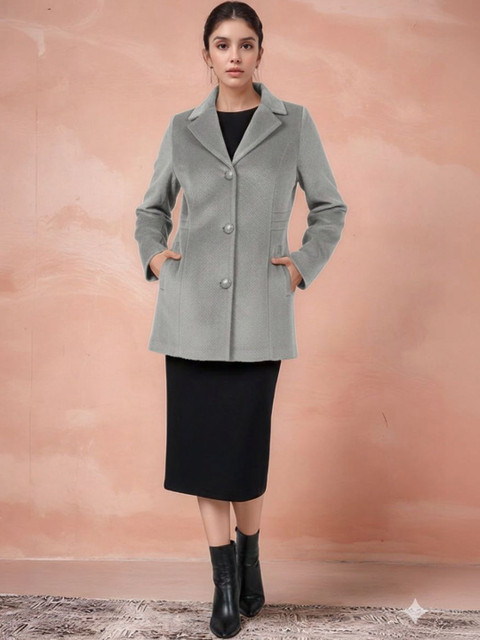 Chemistry Women Single-Breasted Overcoat