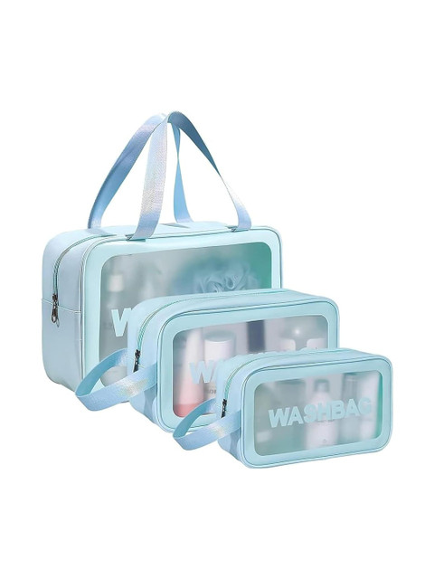 MINKITT Set of 3 Waterproof Vanity Bag Travel Accessory