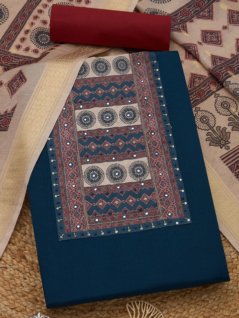 Soch Printed Unstitched Dress Material