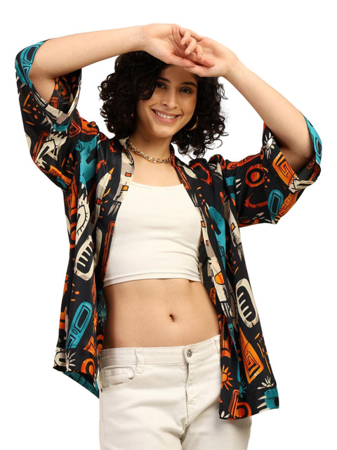 GALE GIRLS Women Printed Shrug