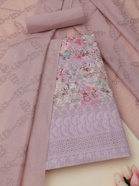 Soch Printed Unstitched Dress Material