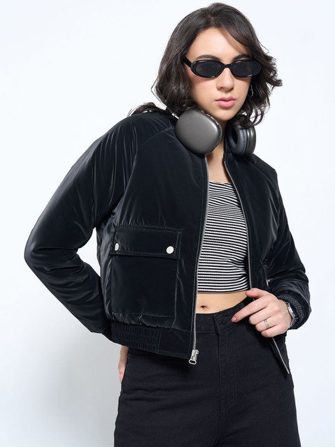 SF JEANS by Pantaloons Women Bomber Jacket