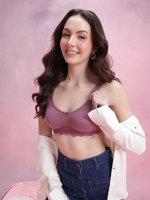 DressBerry Medium Coverage Lace Bra-DB-PAAM-07-C