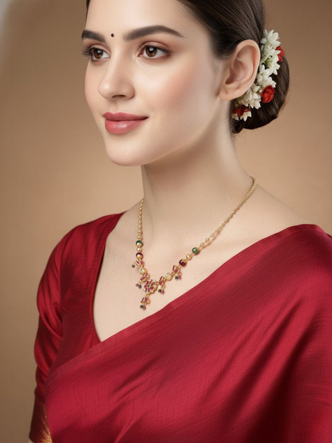 SZN Brass Gold-Plated Necklace