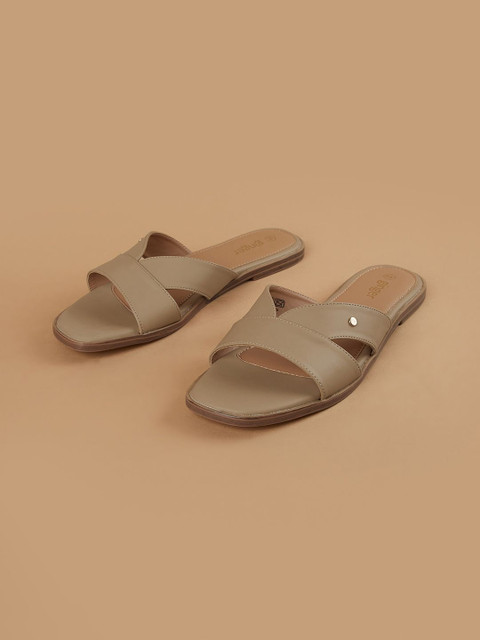 Ginger by Lifestyle Women PU Comfort Sandals