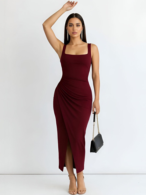 DESI RIWAAZ Sheath Midi Dress