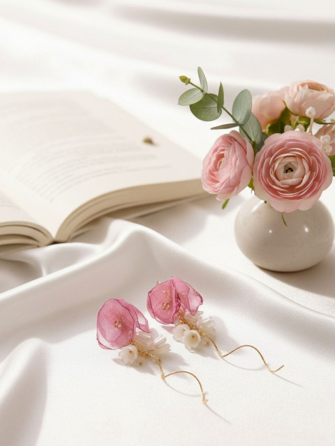 Anouk Floral Drop Earrings