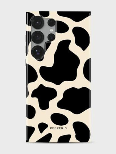 PEEPERLY Abstract Printed Samsung Galaxy S22 Ultra Back Case Mobile Accessories