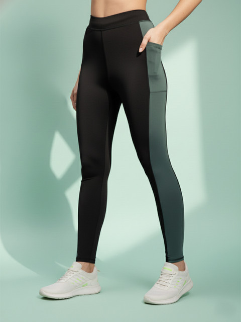 Blinkin Women Training or Gym Slim Fit Sports Tights