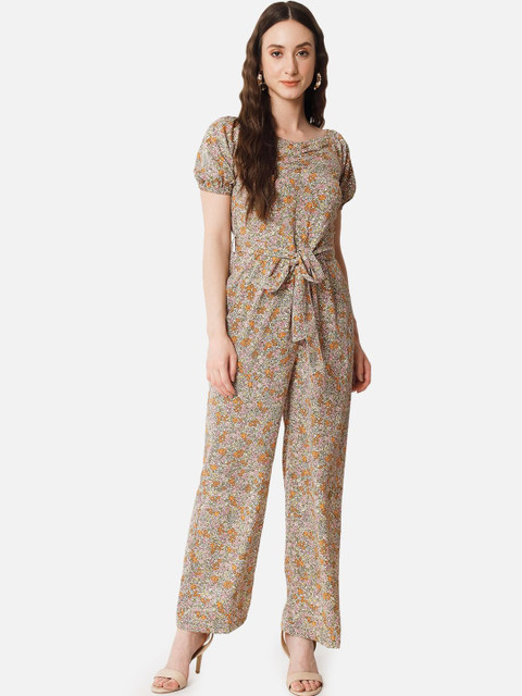 SZN Printed Basic Jumpsuit