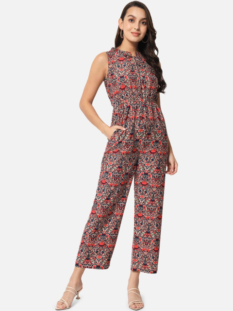 SZN Printed Basic Jumpsuit