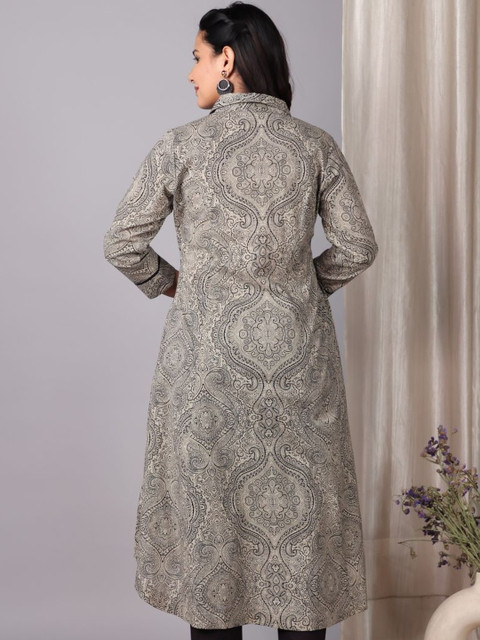 Aramya Women Geometric Printed Kurta - Image 3