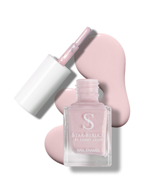 STARSTRUCK BY SUNNY LEONE Pearl Finish Nail Polish- 9.9 ml- Pink Frost