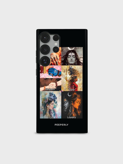 PEEPERLY Conversational Printed Samsung Galaxy S24 Ultra 5G Back Case Mobile Accessories