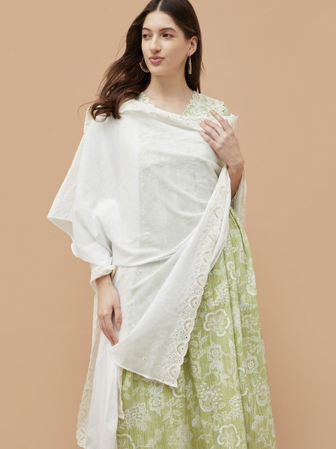 Melange by Lifestyle Embroidered Dupatta