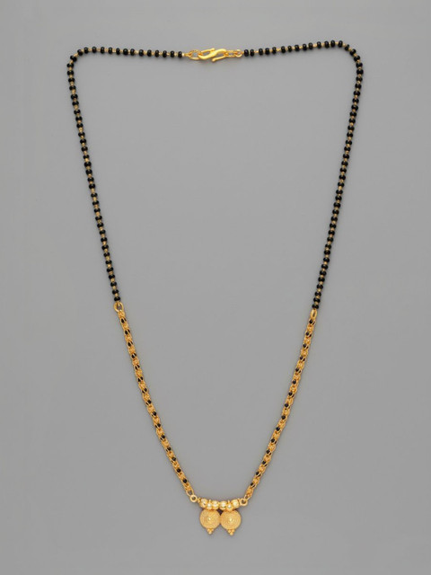 SZN Brass Gold-Plated Handcrafted Necklace