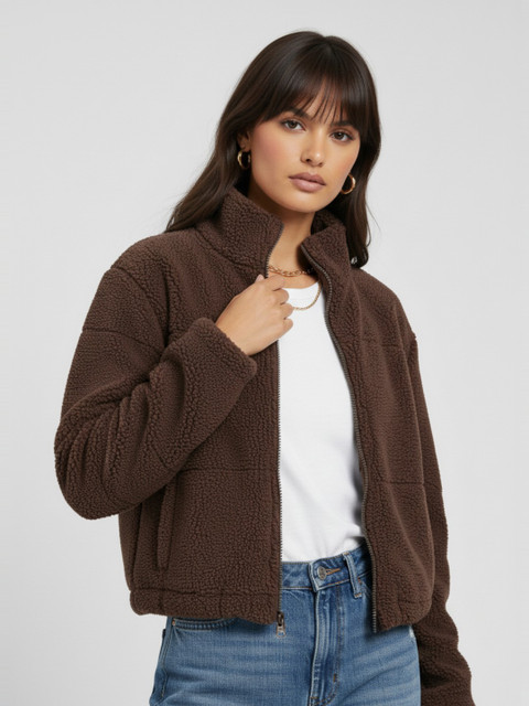glitchez Relaxed Sherpa Tailored Jacket
