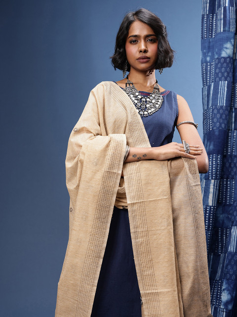 Taavi Woven Legacy Pure Cotton Dupatta