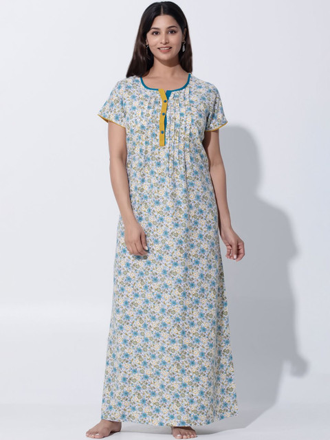 Maybell Printed Maxi Nightdress