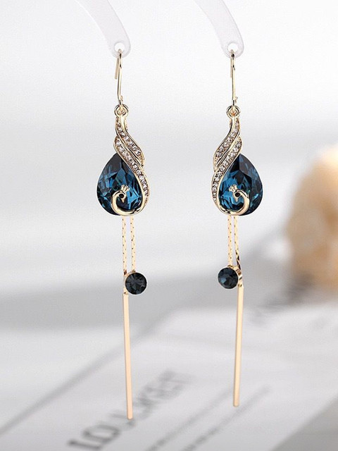 Anouk Teardrop Shaped Drop Earrings