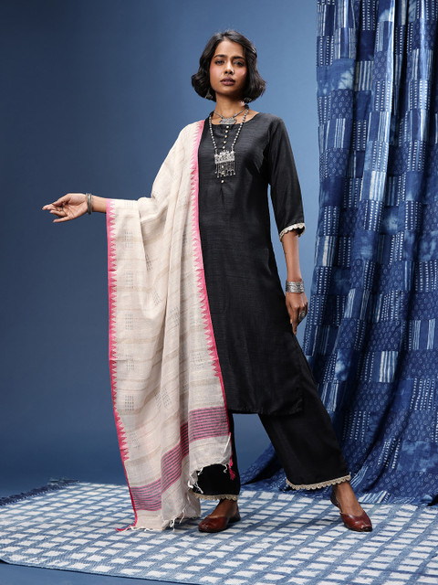 Taavi Woven Legacy Dupatta - Image 2