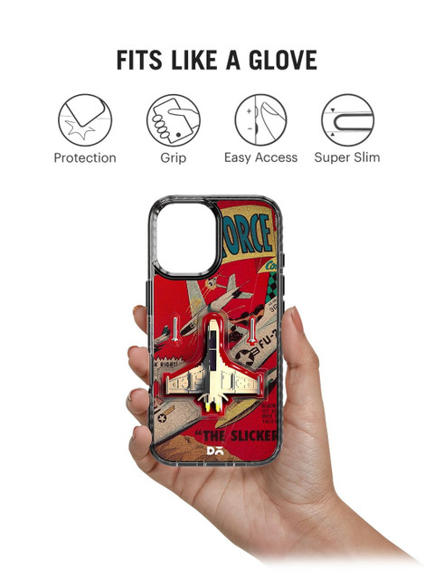 DailyObjects Quirky Printed iPhone 16 Back Case Mobile Accessories - Image 3