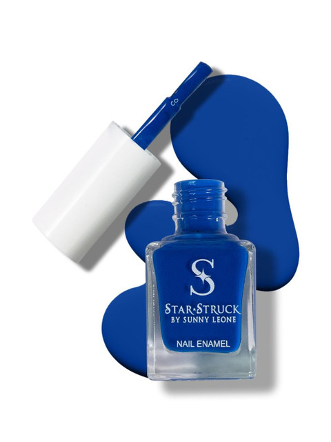 STARSTRUCK BY SUNNY LEONE Long Wear Glossy Nail Polish- 9.9 ml- Royal Blue