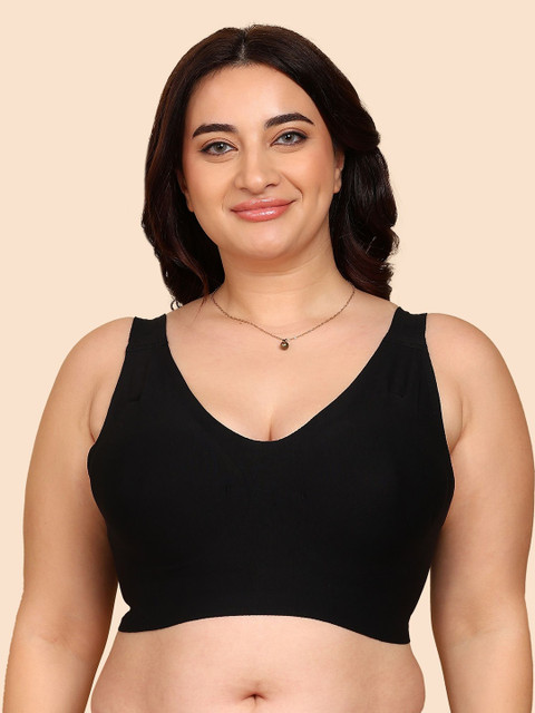 Tweens Invisi-Fit Plus-Size Lightly Padded Cotton Bonded Seamless Bra