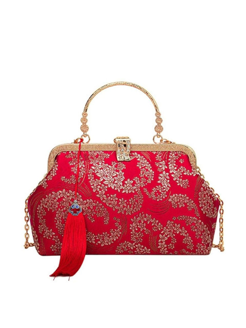 StyleCast Women Embellished Box Clutch