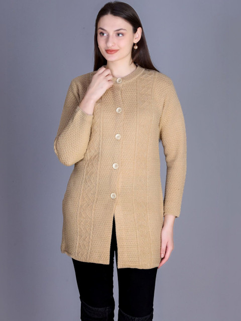 Roadster Women Wool Blend Three Fourth Sleeve Coats