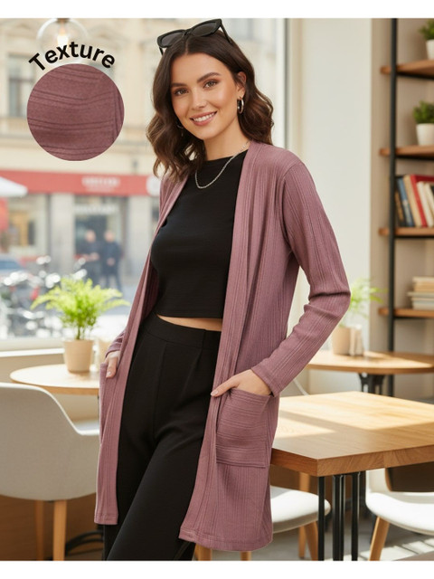 Rigo Women Longline Indigo Shrug