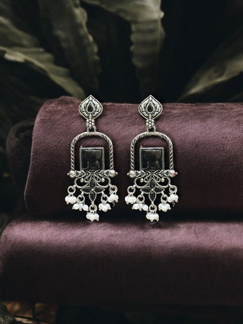 Anouk Geometric Drop Earrings