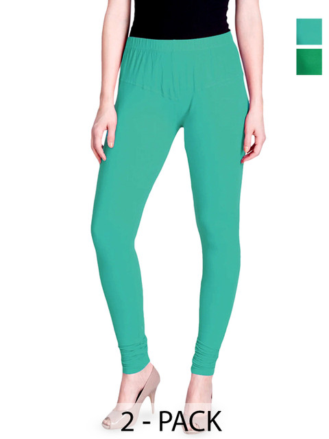 Navkar Crafts Women Pack of 2 Cotton Ankle Length Leggings