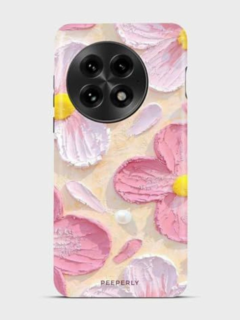 PEEPERLY Floral Printed OnePlus 13R 5G Back Case Mobile Accessories