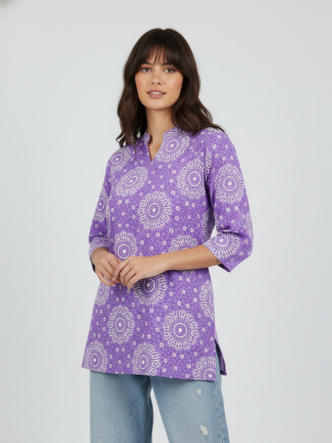 Anouk Rustic Floral Printed Kurti
