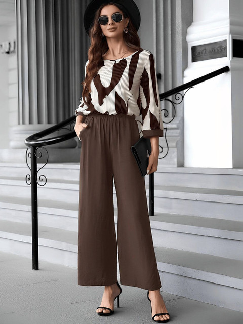 SHYAM SUNDARI Women Abstract Printed Jumpsuit