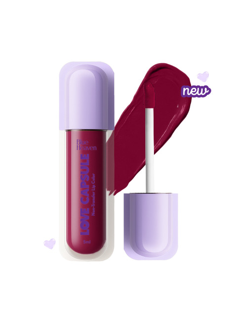 Blue Heaven Love Capsule Non Transfer Lip Colour 5ml - Blush Pink
