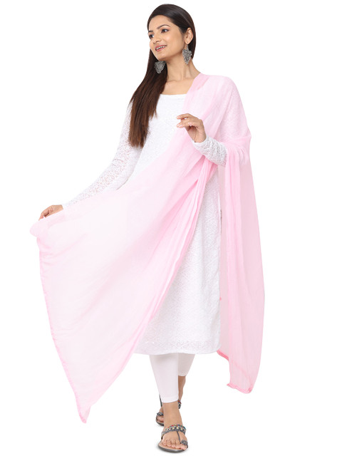 HELLA FASHIONS Chiffon Dupatta