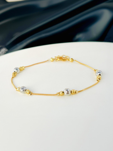 Zenley Women Gold-Plated Wraparound Bracelet