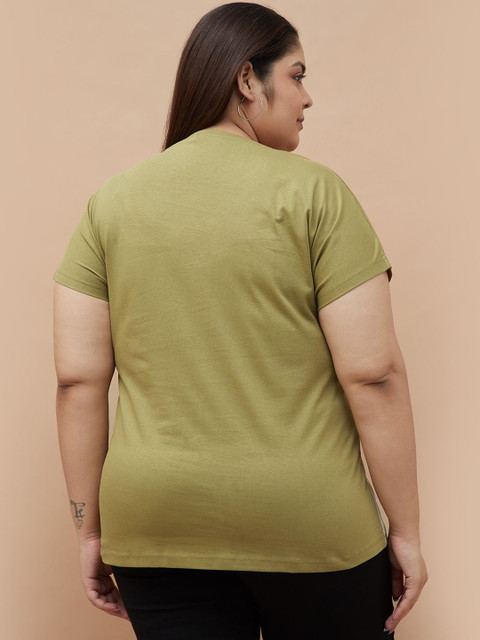 Nexus by Lifestyle Women Plus Size Floral Printed T-shirt - Image 4