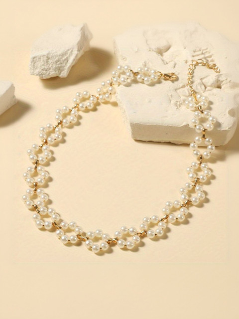 DressBerry Gold-Plated Choker Necklace